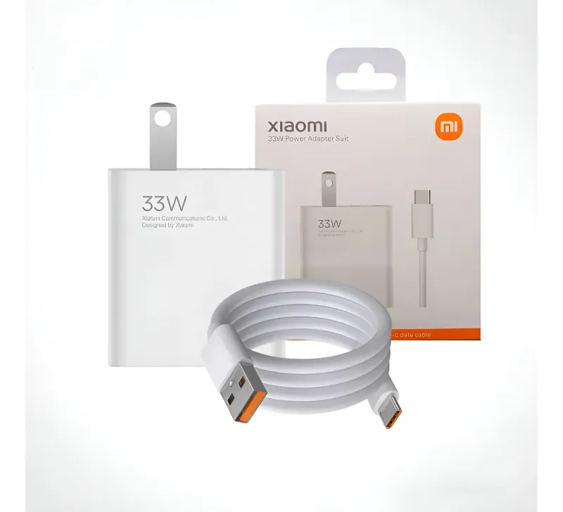 Cargador Xiaomi Puerto Usb C Con Conector
