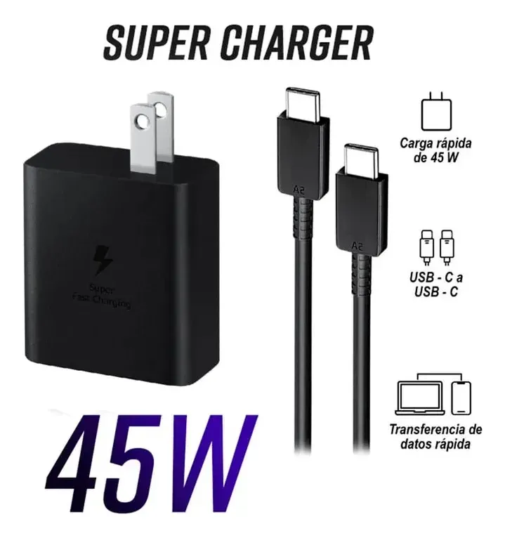 Cargador | Tipo C | Carga Rápida